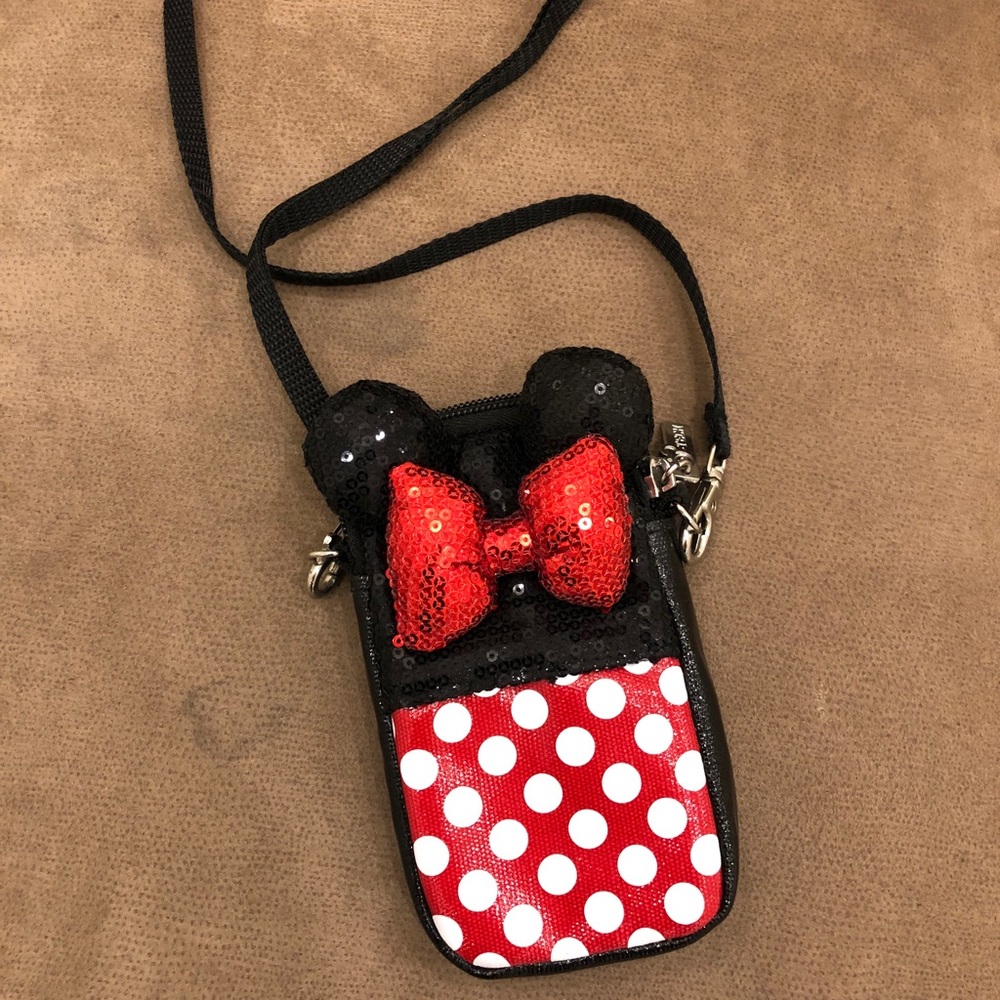 Minnie Mouse cross body purse